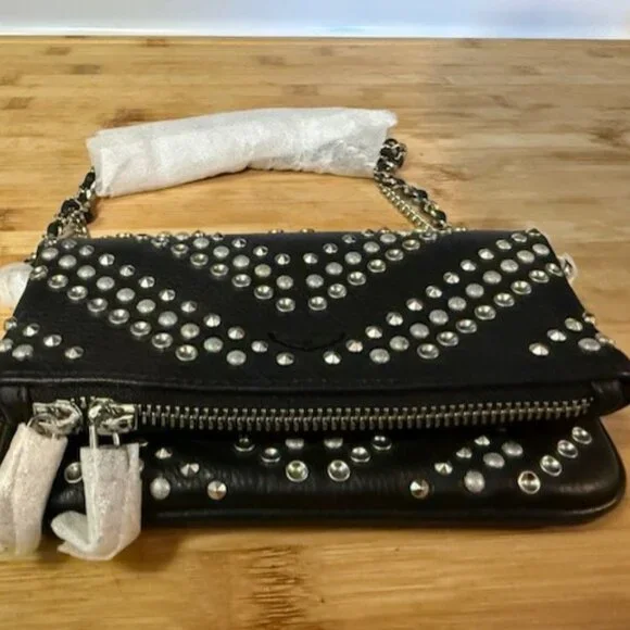 Zadig & Voltaire Rock Nano Arrow Studded Crossbody Bag - Picture 3 of 16